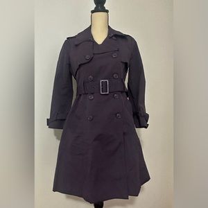 Purple Trench Coat